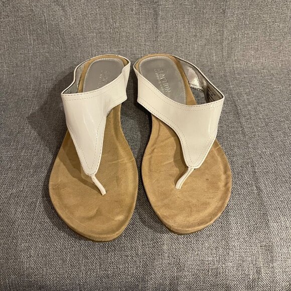 Reaction Kenneth Cole Great Leap 4 Wedge Sandals Size 7.5 - Picture 2 of 9